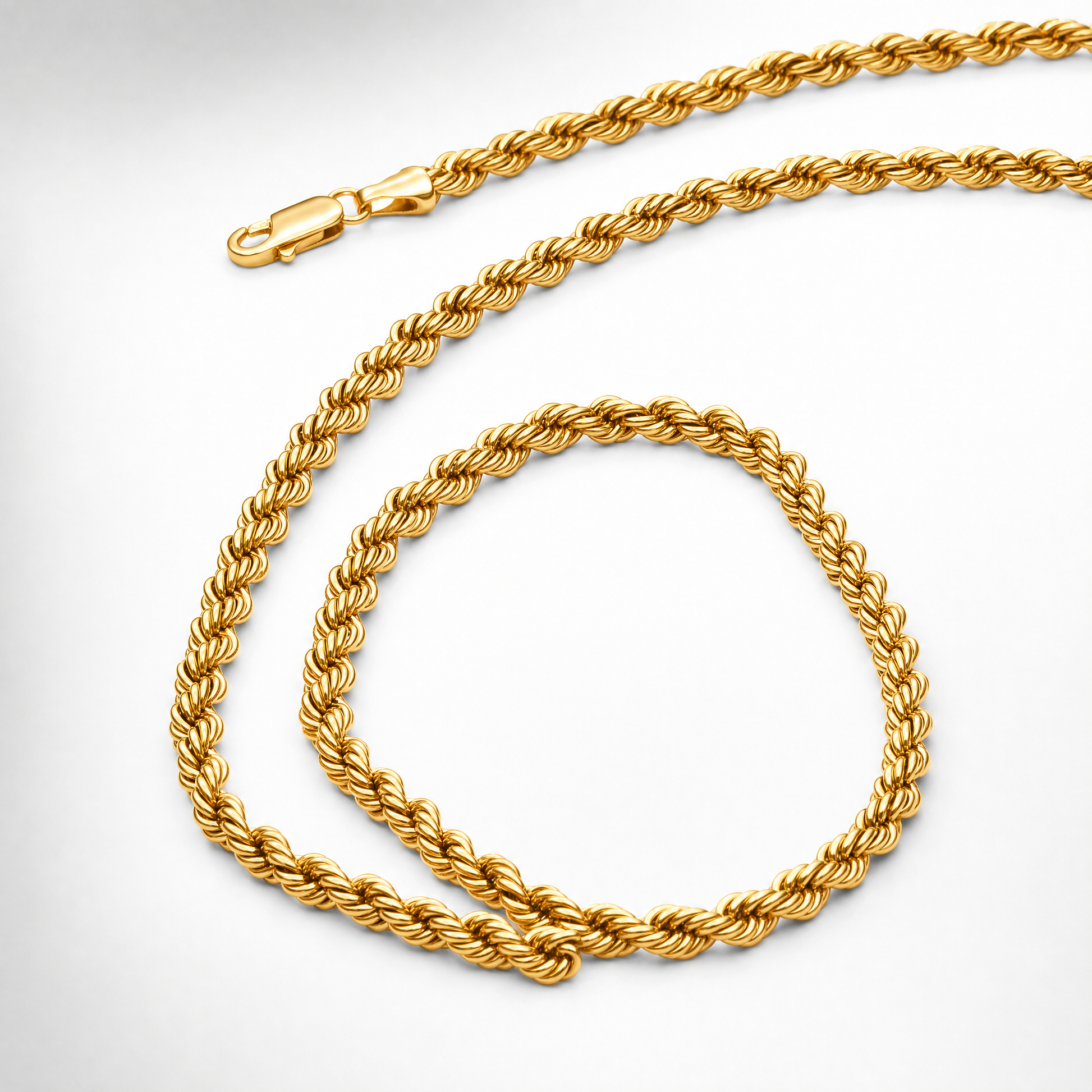 Saphir Rope Chain Necklace